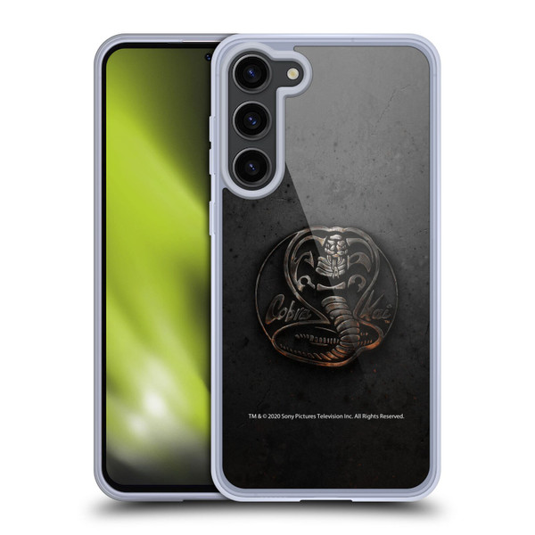 Cobra Kai Graphics Metal Logo Soft Gel Case for Samsung Galaxy S23+ 5G