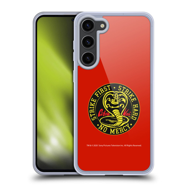 Cobra Kai Graphics Strike Logo Soft Gel Case for Samsung Galaxy S23+ 5G & MagSafe