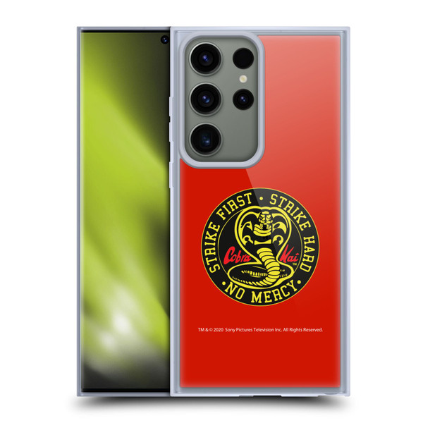 Cobra Kai Graphics Strike Logo Soft Gel Case for Samsung Galaxy S23 Ultra 5G