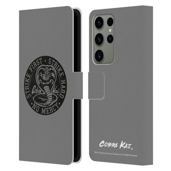 Cobra Kai Graphics Strike Logo 2 Leather Book Wallet Case Cover For Samsung Galaxy S23 Ultra 5G