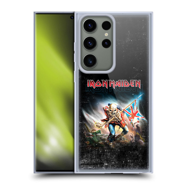 Iron Maiden Art Trooper 2016 Soft Gel Case for Samsung Galaxy S23 Ultra 5G