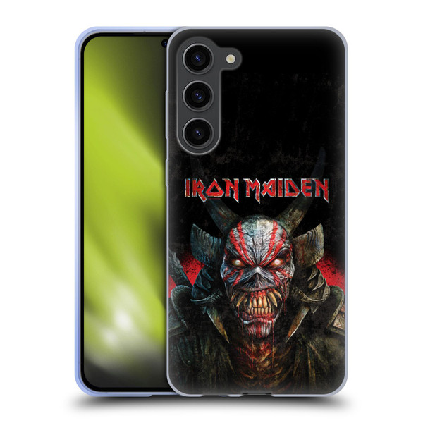 Iron Maiden Senjutsu Back Cover Death Snake Soft Gel Case for Samsung Galaxy S23+ 5G