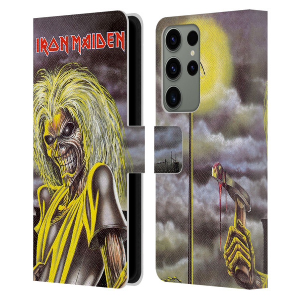 Iron Maiden Album Covers Killers Leather Book Wallet Case Cover For Samsung Galaxy S23 Ultra 5G