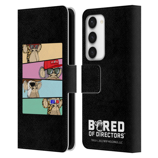 Bored of Directors Key Art Group Leather Book Wallet Case Cover For Samsung Galaxy S23 5G