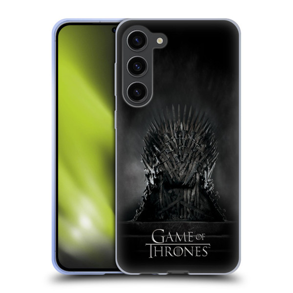 HBO Game of Thrones Key Art Iron Throne Soft Gel Case for Samsung Galaxy S23+ 5G