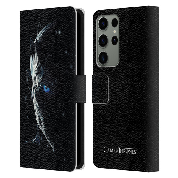HBO Game of Thrones Season 7 Key Art Night King Leather Book Wallet Case Cover For Samsung Galaxy S23 Ultra 5G