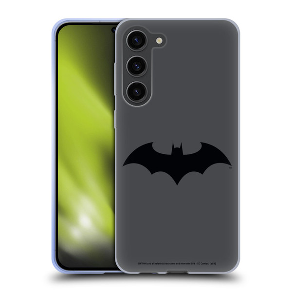 Batman DC Comics Logos Hush Soft Gel Case for Samsung Galaxy S23+ 5G