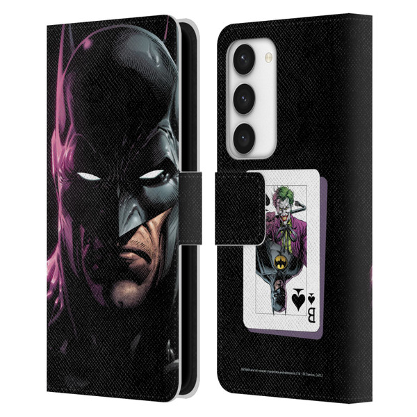 Batman DC Comics Three Jokers Batman Leather Book Wallet Case Cover For Samsung Galaxy S23 5G