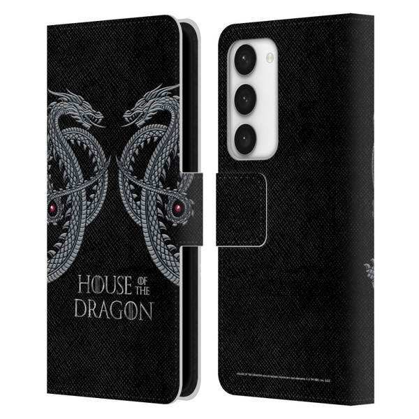 House Of The Dragon: Television Series Graphics Dragon Leather Book Wallet Case Cover For Samsung Galaxy S23 5G