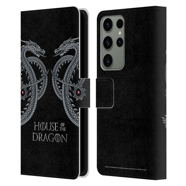 House Of The Dragon: Television Series Graphics Dragon Leather Book Wallet Case Cover For Samsung Galaxy S23 Ultra 5G