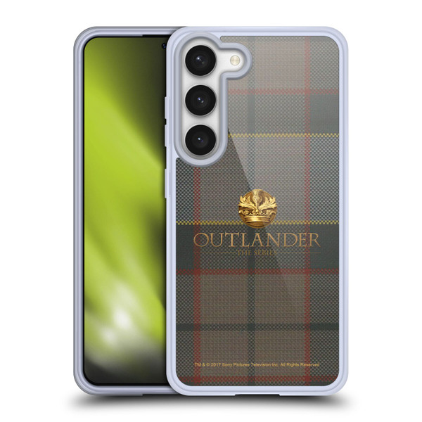 Outlander Tartans Fraser Soft Gel Case for Samsung Galaxy S23 5G