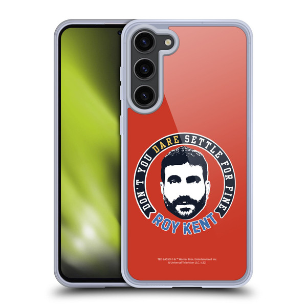 Ted Lasso Season 2 Graphics Roy Kent Soft Gel Case for Samsung Galaxy S23+ 5G