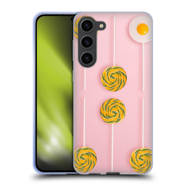 Pepino De Mar Patterns 2 Lollipop Soft Gel Case for Samsung Galaxy S23+ 5G