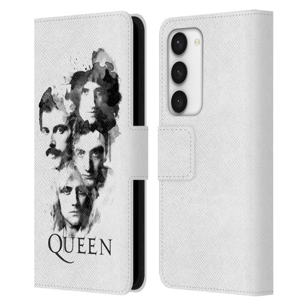 Queen Key Art Forever Leather Book Wallet Case Cover For Samsung Galaxy S23 5G