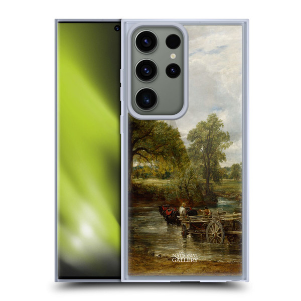 The National Gallery Nature The Hay Wain Soft Gel Case for Samsung Galaxy S23 Ultra 5G