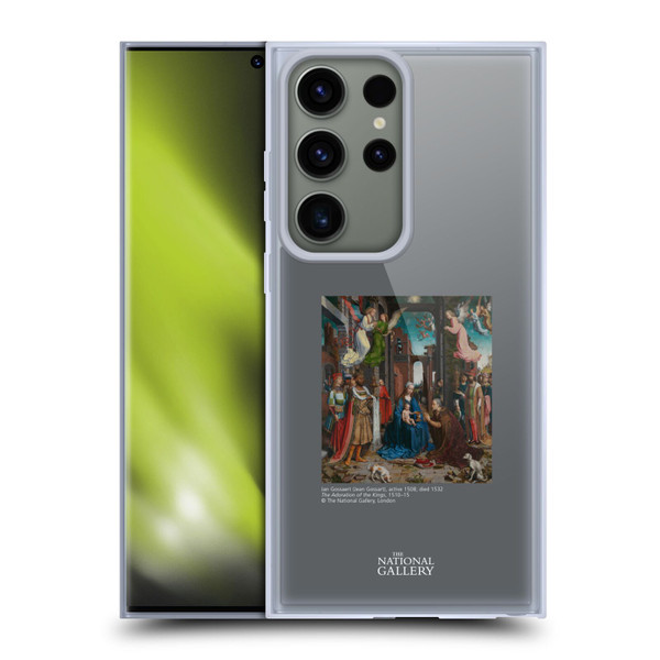 The National Gallery Religious & Mythological The Adoration Of The Kings Soft Gel Case for Samsung Galaxy S23 Ultra 5G