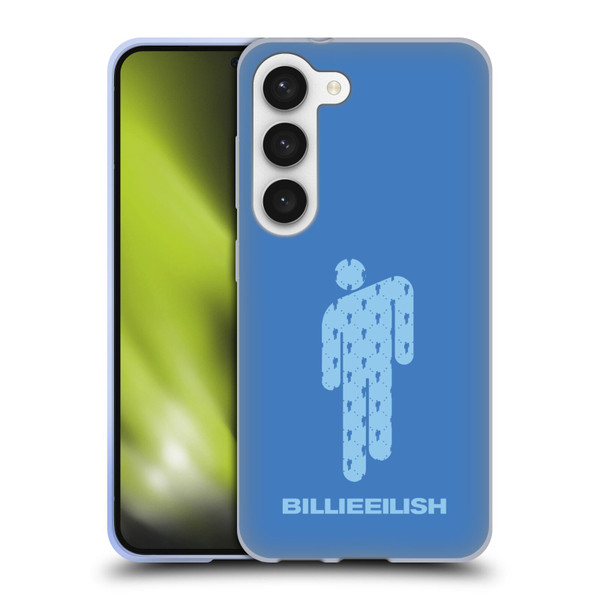 Billie Eilish Key Art Blohsh Blue Soft Gel Case for Samsung Galaxy S23 5G