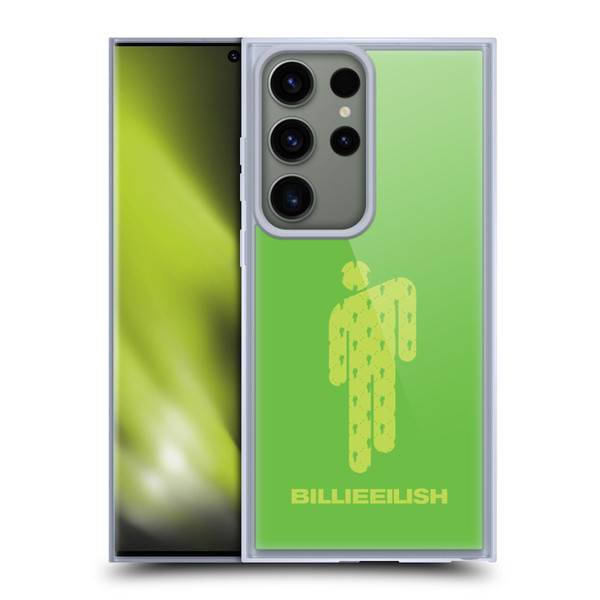 Billie Eilish Key Art Blohsh Green Soft Gel Case for Samsung Galaxy S23 Ultra 5G