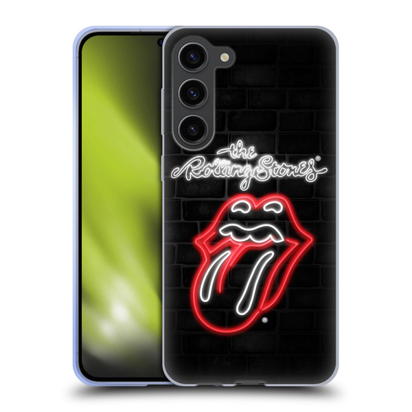 The Rolling Stones Licks Collection Neon Soft Gel Case for Samsung Galaxy S23+ 5G