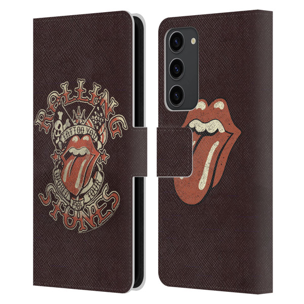 The Rolling Stones Tours Tattoo You 1981 Leather Book Wallet Case Cover For Samsung Galaxy S23+ 5G