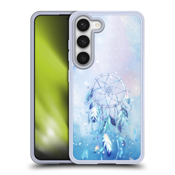 Simone Gatterwe Assorted Designs Blue Dreamcatcher Soft Gel Case for Samsung Galaxy S23 5G
