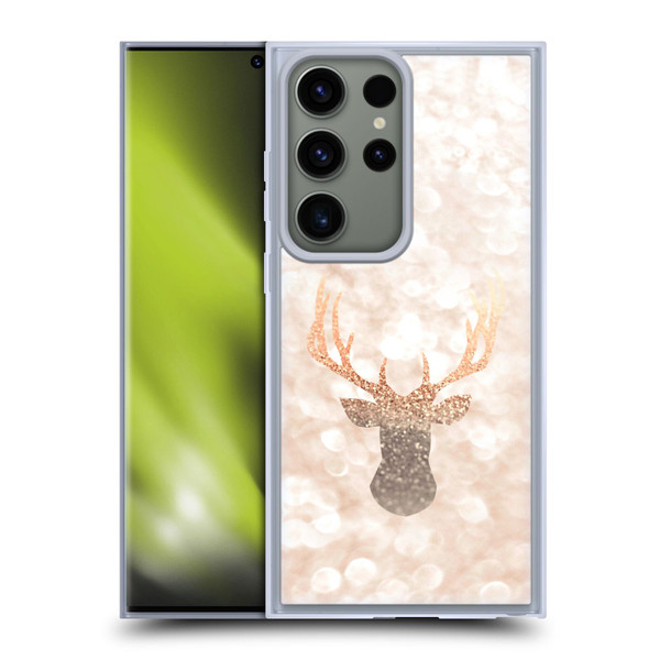 Monika Strigel Champagne Gold Deer Soft Gel Case for Samsung Galaxy S23 Ultra 5G