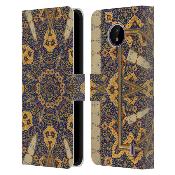 Aimee Stewart Mandala Ancient Script Leather Book Wallet Case Cover For Nokia C10 / C20