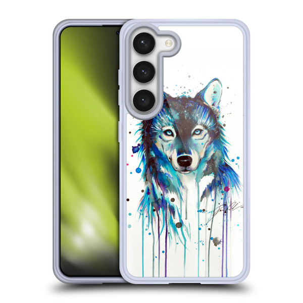 Pixie Cold Animals Ice Wolf Soft Gel Case for Samsung Galaxy S23 5G