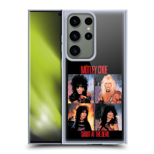 Motley Crue Albums Shout At The Devil Soft Gel Case for Samsung Galaxy S23 Ultra 5G