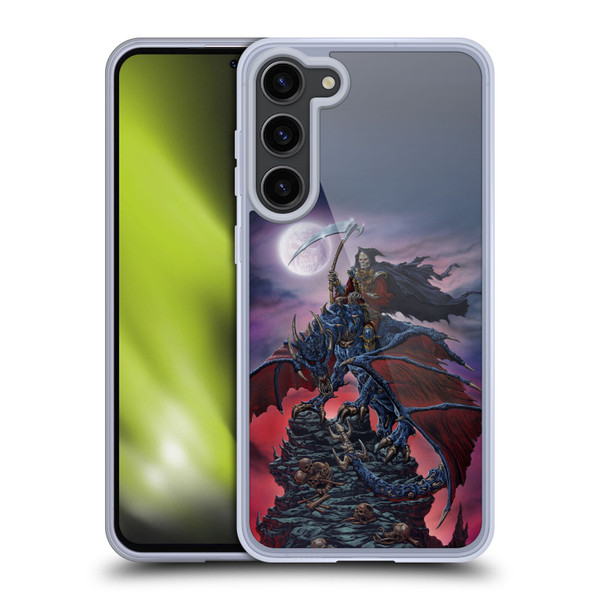 Ed Beard Jr Dragons Reaper Soft Gel Case for Samsung Galaxy S23+ 5G