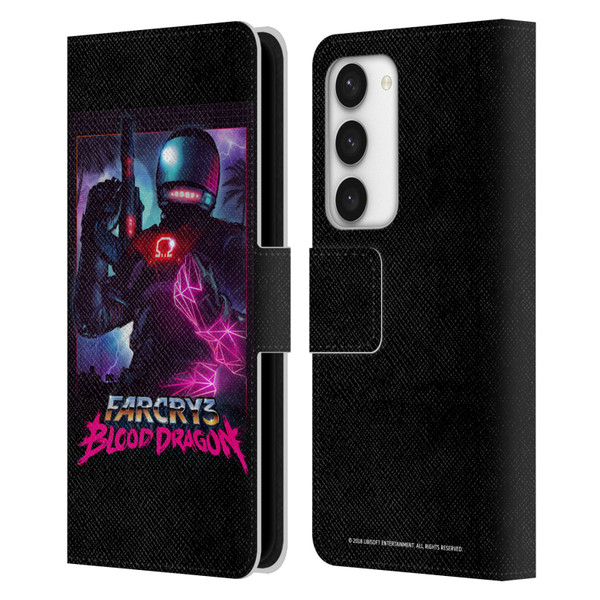 Far Cry 3 Blood Dragon Key Art Omega Leather Book Wallet Case Cover For Samsung Galaxy S23 5G