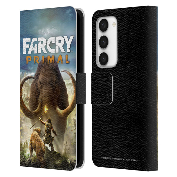 Far Cry Primal Key Art Pack Shot Leather Book Wallet Case Cover For Samsung Galaxy S23 5G