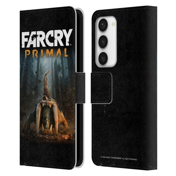 Far Cry Primal Key Art Skull II Leather Book Wallet Case Cover For Samsung Galaxy S23 5G
