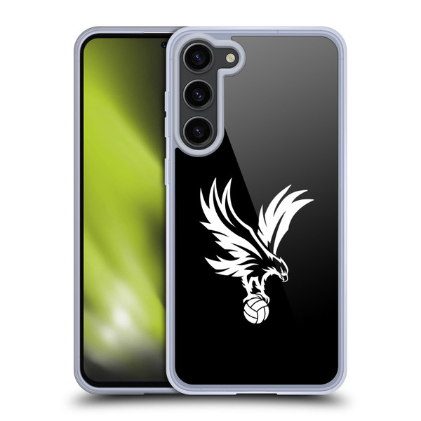 Crystal Palace FC Crest Eagle Grey Soft Gel Case for Samsung Galaxy S23+ 5G