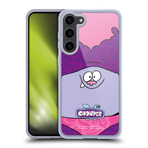 Chowder: Animated Series Graphics Full Face Soft Gel Case for Samsung Galaxy S23+ 5G