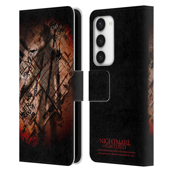A Nightmare On Elm Street (2010) Graphics Freddy Boiler Room Leather Book Wallet Case Cover For Samsung Galaxy S23 5G