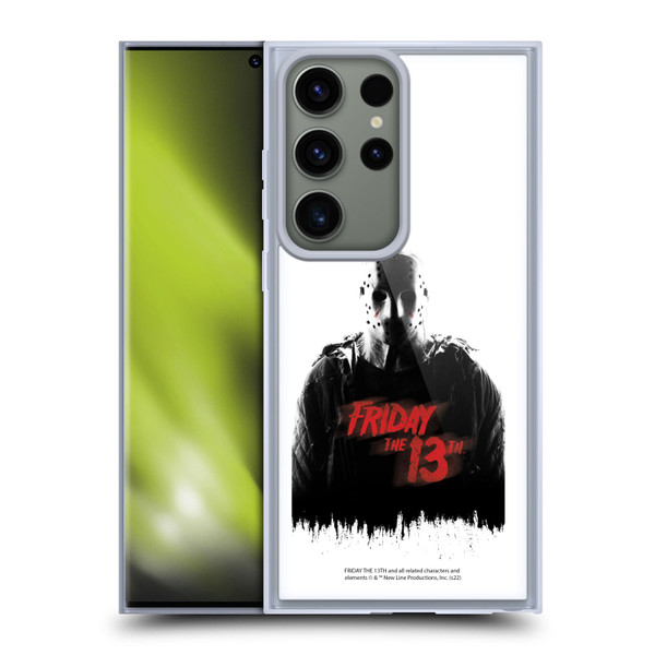 Friday the 13th 2009 Graphics Jason Voorhees Key Art Soft Gel Case for Samsung Galaxy S23 Ultra 5G