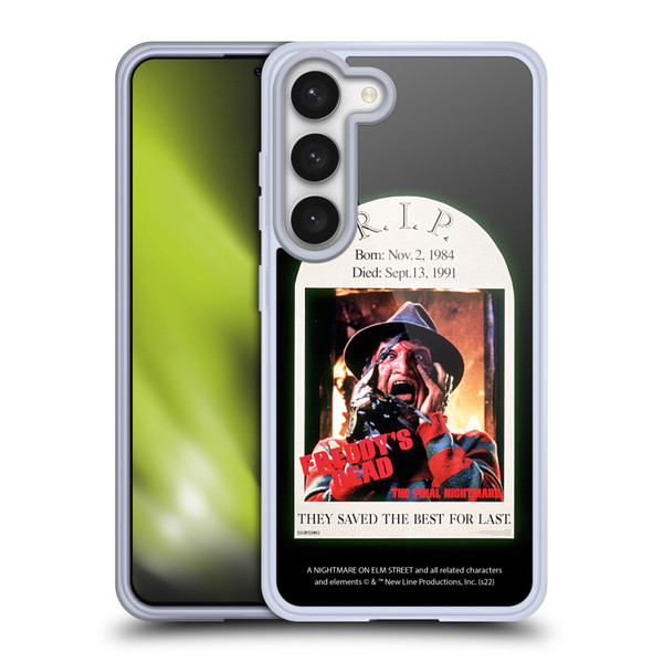 A Nightmare On Elm Street: Freddy's Dead Graphics The Final Nightmare Soft Gel Case for Samsung Galaxy S23 5G