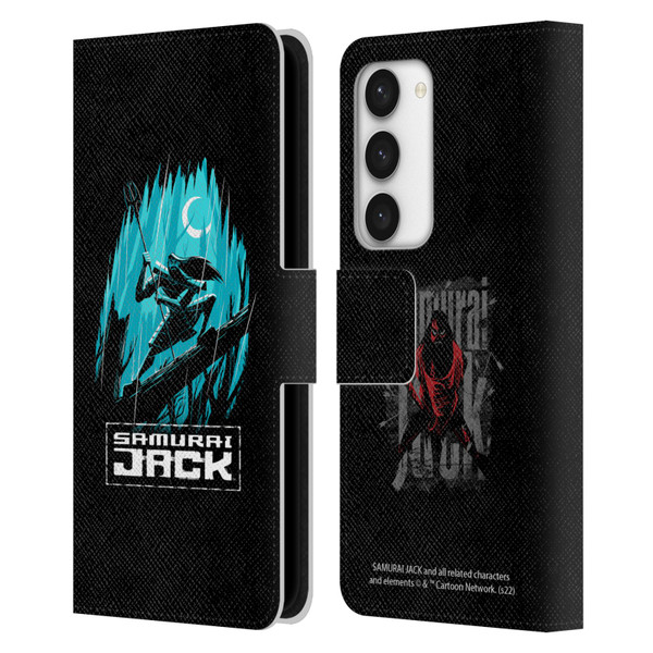 Samurai Jack Graphics Season 5 Poster Leather Book Wallet Case Cover For Samsung Galaxy S23 5G