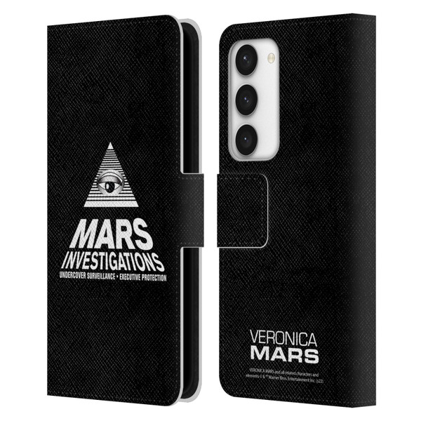 Veronica Mars Graphics Logo Leather Book Wallet Case Cover For Samsung Galaxy S23 5G