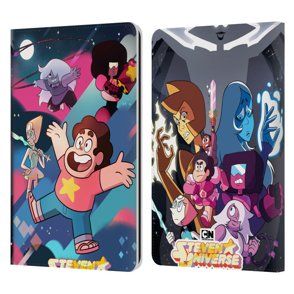 Steven Universe Graphics Characters Leather Book Wallet Case Cover For Amazon Kindle Paperwhite 1 / 2 / 3
