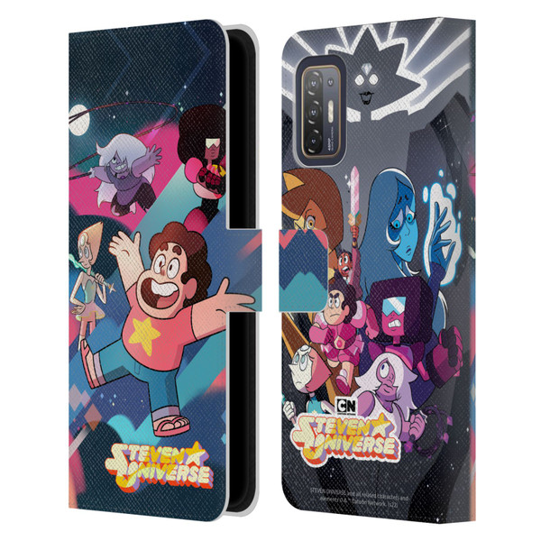 Steven Universe Graphics Characters Leather Book Wallet Case Cover For HTC Desire 21 Pro 5G