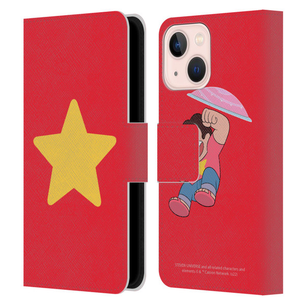 Steven Universe Graphics Logo Leather Book Wallet Case Cover For Apple iPhone 13 Mini