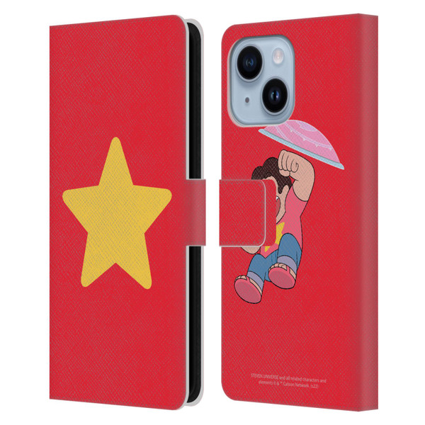 Steven Universe Graphics Logo Leather Book Wallet Case Cover For Apple iPhone 14 Plus