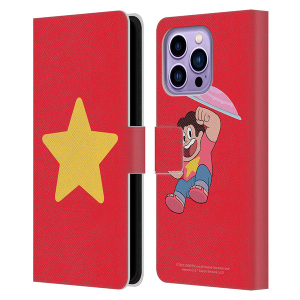 Steven Universe Graphics Logo Leather Book Wallet Case Cover For Apple iPhone 14 Pro Max