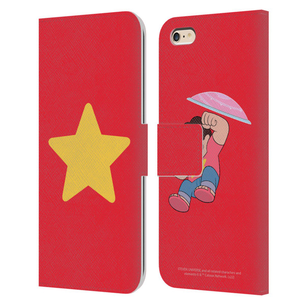 Steven Universe Graphics Logo Leather Book Wallet Case Cover For Apple iPhone 6 Plus / iPhone 6s Plus