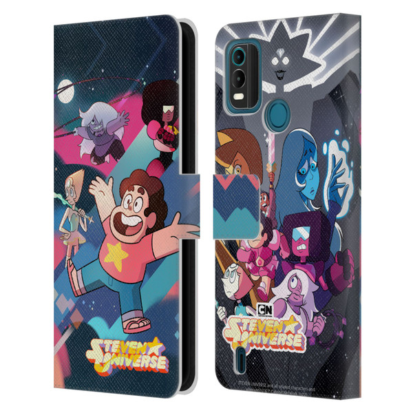 Steven Universe Graphics Characters Leather Book Wallet Case Cover For Nokia G11 Plus