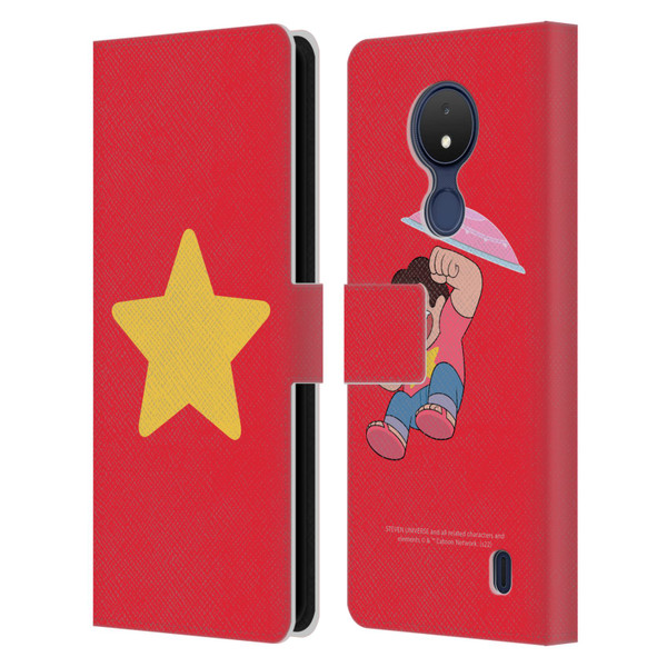 Steven Universe Graphics Logo Leather Book Wallet Case Cover For Nokia C21
