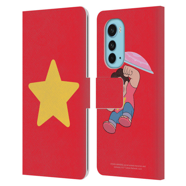 Steven Universe Graphics Logo Leather Book Wallet Case Cover For Motorola Edge (2022)