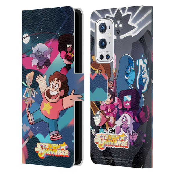 Steven Universe Graphics Characters Leather Book Wallet Case Cover For OnePlus 9 Pro